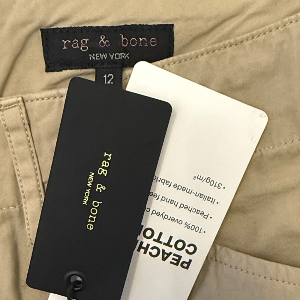 Rag & Bone Khaki Trousers sz 12